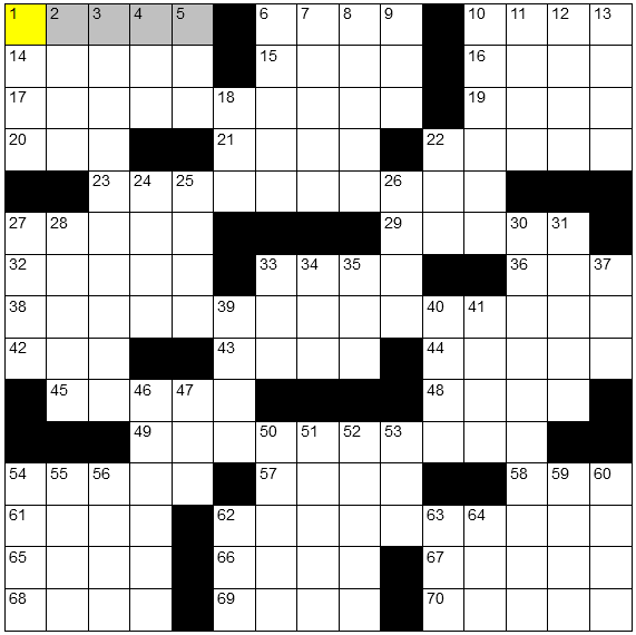 Epi Crossword Puzzle November 2022